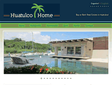 Tablet Screenshot of huatulcohome.com